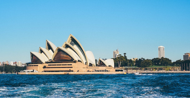 Sydney opera house in Australia
