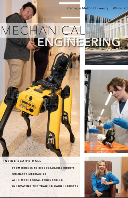 MechE Magazine 2024 issue cover